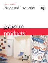 Gysum Products Panels and Accessories Catalog - 1