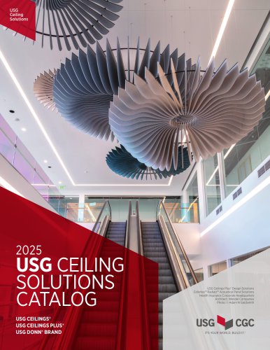 The USG Ceiling Solutions Digital Catalog