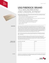 USG FIBEROCK®  BRAND - 1