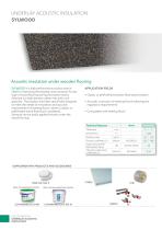 Solutions for underlay acoustic insulation - 10