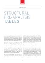 STRUCTURAL PRE-ANALYSIS TABLES-4