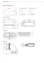 Technical specification Zehnder ComfoTube Flat51-4