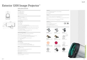 Exterior 1200 Image Projector-6