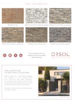Wall Cladding ORSOL : Textures & Shades 2023-7