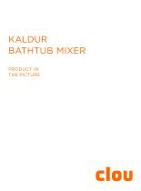 KALDUR BATHTUB MIXER - 1