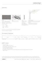 Technical sheet Spectra - 4