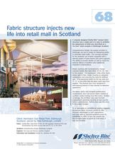 Fabric structure injects new life into retail mall in Scotland - 1