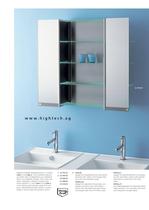 CUBE stainless steel mirror cabinets - 2