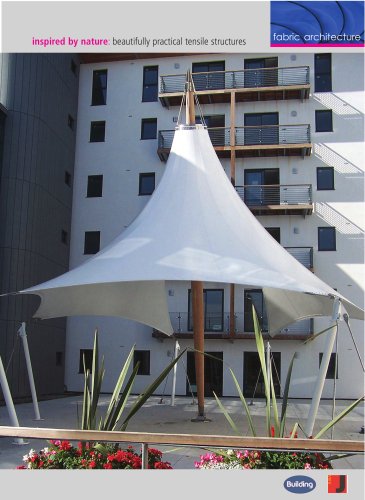 inspired by nature: beautifully practical tensile structures