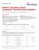 DuPont™ Styrofoam™ Brand Cavitymate™ Plus XPS Foam Insulation - 1