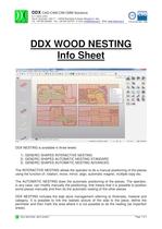 DDX WOOD NESTING Info Sheet - 1