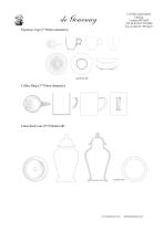 Information on Porcelain Tableware Shapes and Ordering Procedures - 10