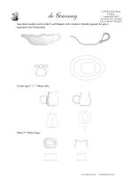 Information on Porcelain Tableware Shapes and Ordering Procedures - 6