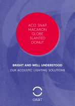 ORBIT- Acoustic lighting solutions - 1