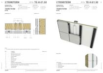 Architectural Details - Backing-wall - Insulated Facade System - TRIMOTERM FTV-3