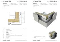Architectural Details - Backing-wall - Insulated Facade System - TRIMOTERM FTV-7