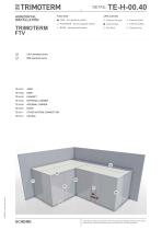 Architectural Details - Fire-resistant Internal Wall System - TRIMOTERM FTV-2