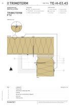Architectural Details - Fire-resistant Internal Wall System - TRIMOTERM FTV-9
