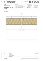 Architectural Details - Flat Roof System - TRIMOTERM FTV-4