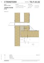 Architectural Details - Flat Roof System - TRIMOTERM FTV-9