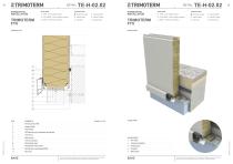 Architectural Details - Insulated Façade System - TRIMOTERM FTV-9