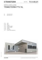 Architectural Details - Insulated Façade System - TRIMOTERM FTV HL-2