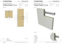 Architectural Details - Insulated Façade System - TRIMOTERM FTV HL-3