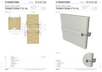 Architectural Details - Insulated Façade System - TRIMOTERM FTV HL-4