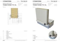Architectural Details - Insulated Façade System - TRIMOTERM FTV HL-5