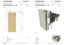 Architectural Details - Insulated Façade System - TRIMOTERM FTV HL-6