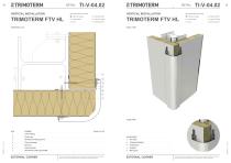Architectural Details - Insulated Façade System - TRIMOTERM FTV HL-8