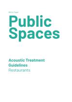 Restaurants Acoustic Treatment White Paper - 3