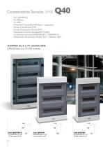 MH, Q40 & Q65 Series - IP40 consumer units and IP40, IP65 distribution boards - 8