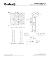 Lenox Lockers Technical Data - 3