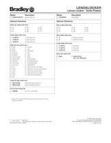 Lenox Lockers Technical Data - 5