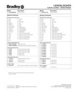 Lenox Lockers Technical Data - 6