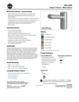 Verge™ Faucet – Metro Series