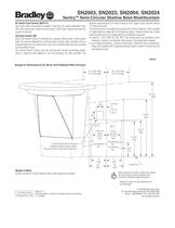 Washfountain Technical Data - 2