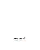 ARTECNO  Catalogue 2018 - 2