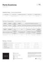 Penta Ecostones Datasheet - 1