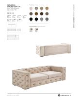 CARAMELO QUILTED SOFA 140 - 1