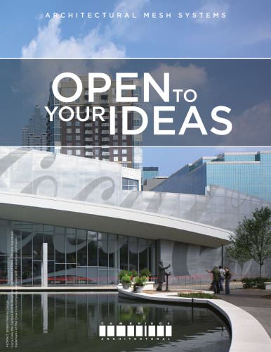 Cambridge - Open To Your Ideas Brochure