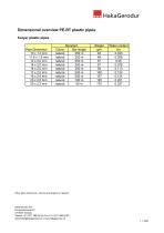 Dimensional overview for composite plastic metal pipe 'HAKATHEN'-3