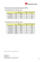 Dimensional overview for composite plastic metal pipe 'HAKATHEN'-5