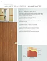 vt architectural wood doors / PRODUCT OFFERING - 12