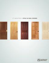 vt industries / STILE & RAIL DOORS - 1