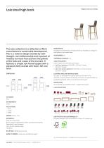 Laia stool high back - 1