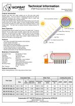 ET&HP Pressurized Solar Water Heater - 1