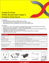 50-watt Window Mounted Emergency Power Kit - 2