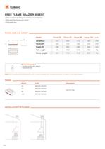 Technical Details Gas Fire Log Focus-3